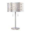 Vedrix Table Lamp Silver Iron