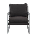 Kai Accent Chair Set Of 2 Black Black Iron