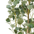 180Cm Artificial Eucalyptus Tree Green Iron Plastic