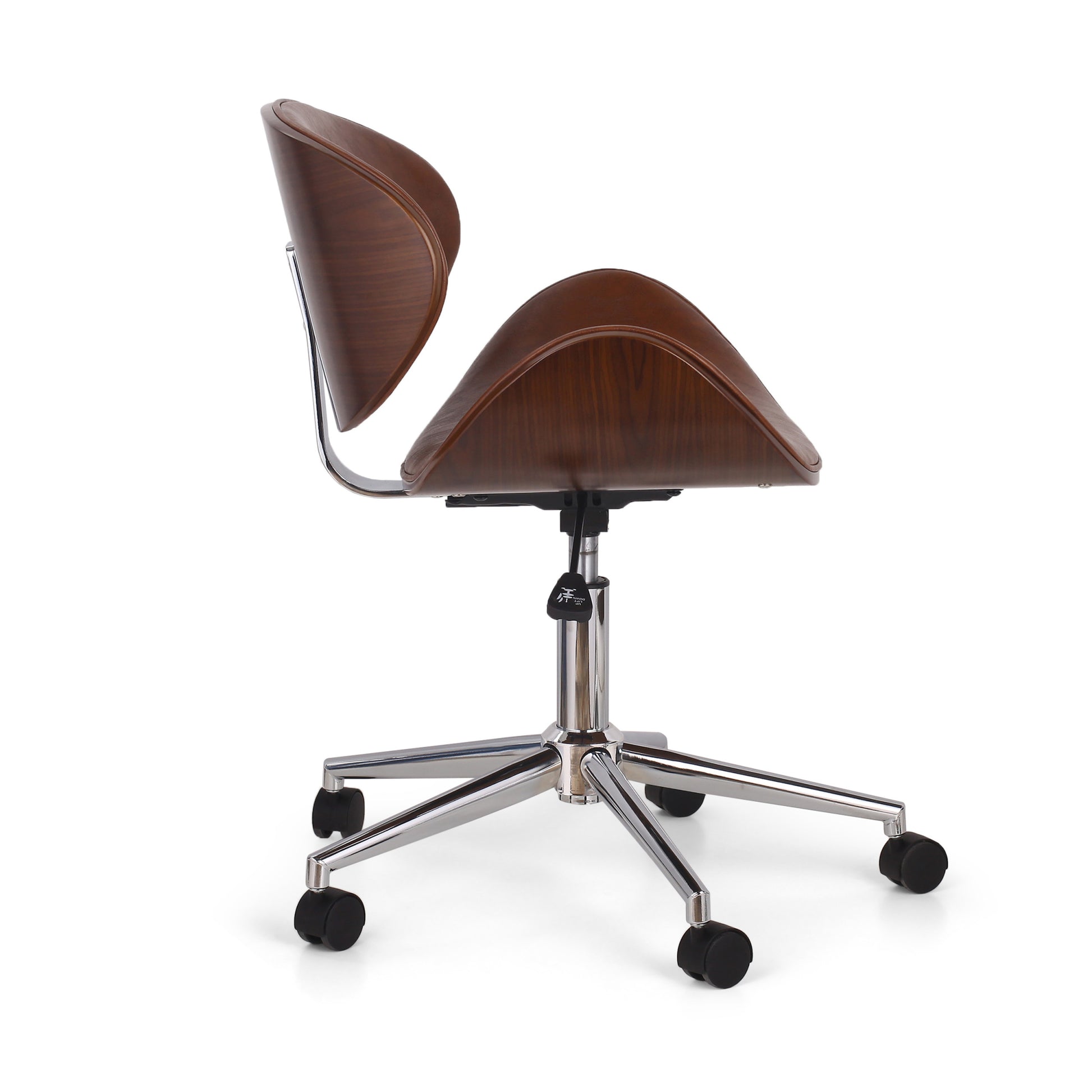 Office Chair Walnut Pu