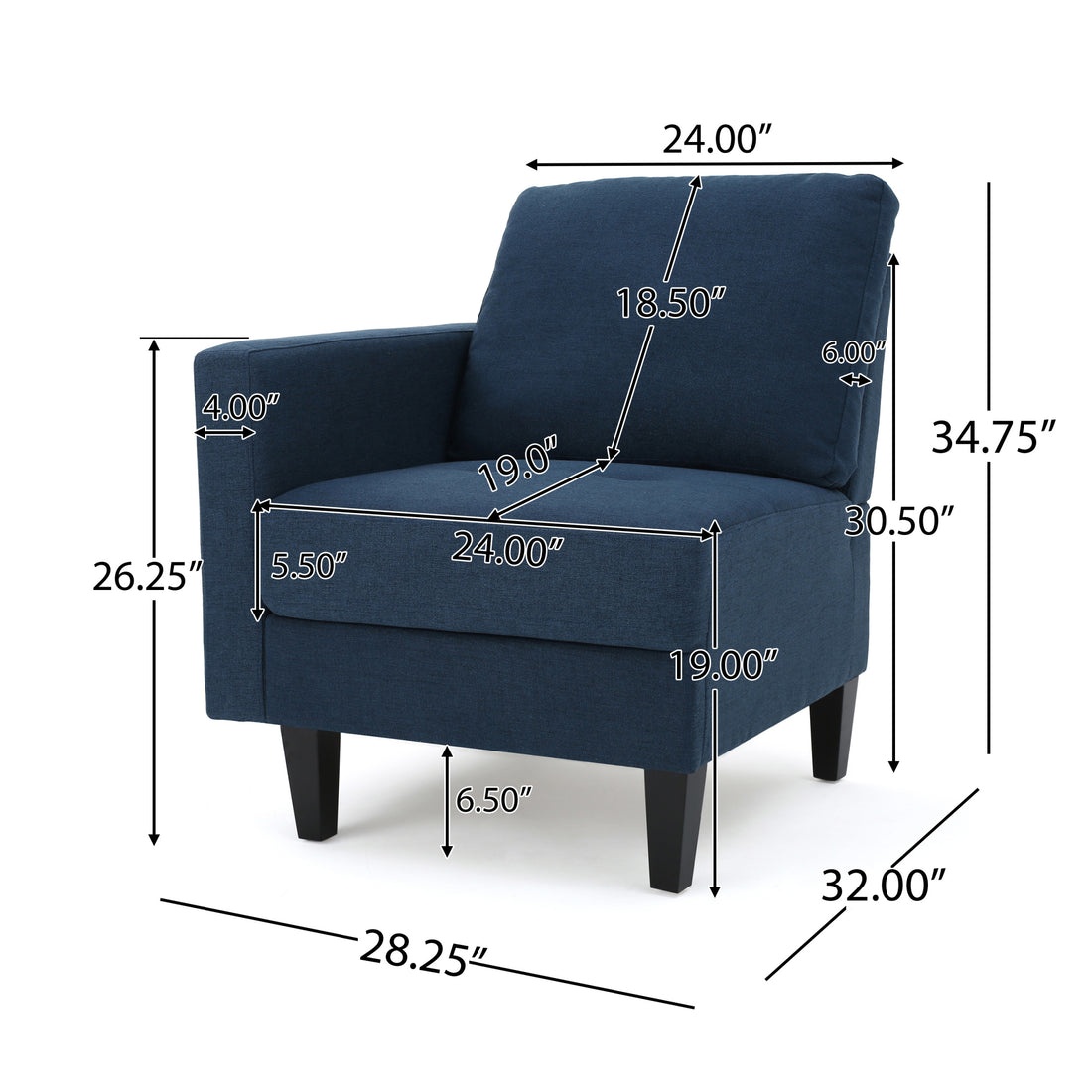 Spare Part For N760S0000005C, Not For Sale Navy Blue Fabric 1 Seat