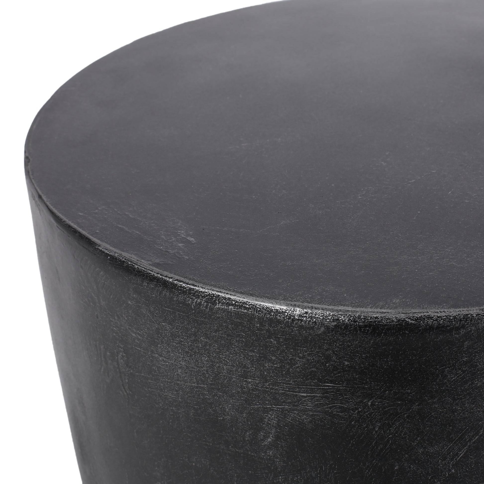 End Table Matte Black Magnesium Oxide