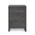 Bologna Bedroom 3 Drawer Chest Grey Mdf