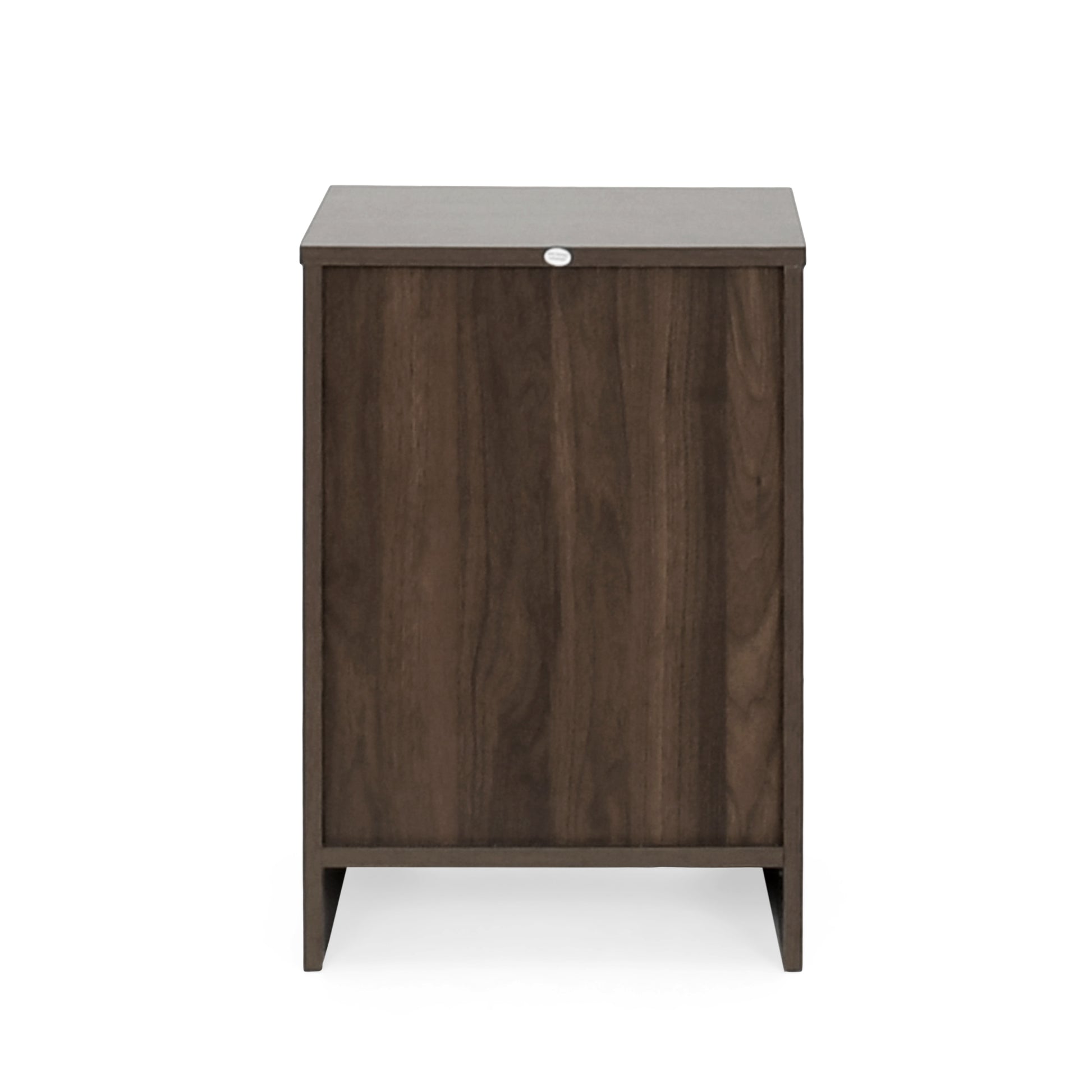 Delaney 1 Drawer Nightstand Walnut Mdf