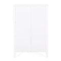 2 Drawer Storage Rack White Mdf