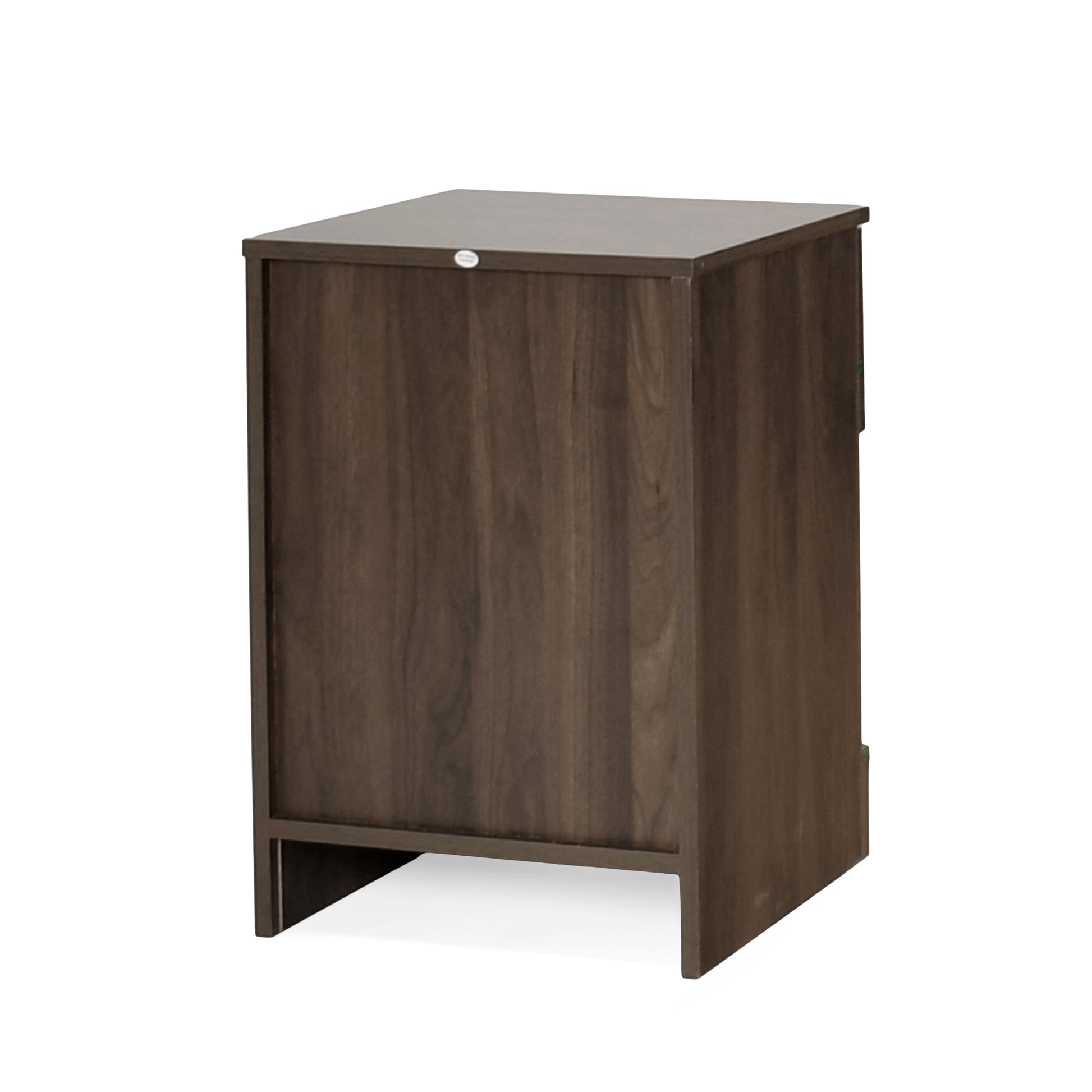 Delaney 1 Drawer Nightstand Walnut Mdf