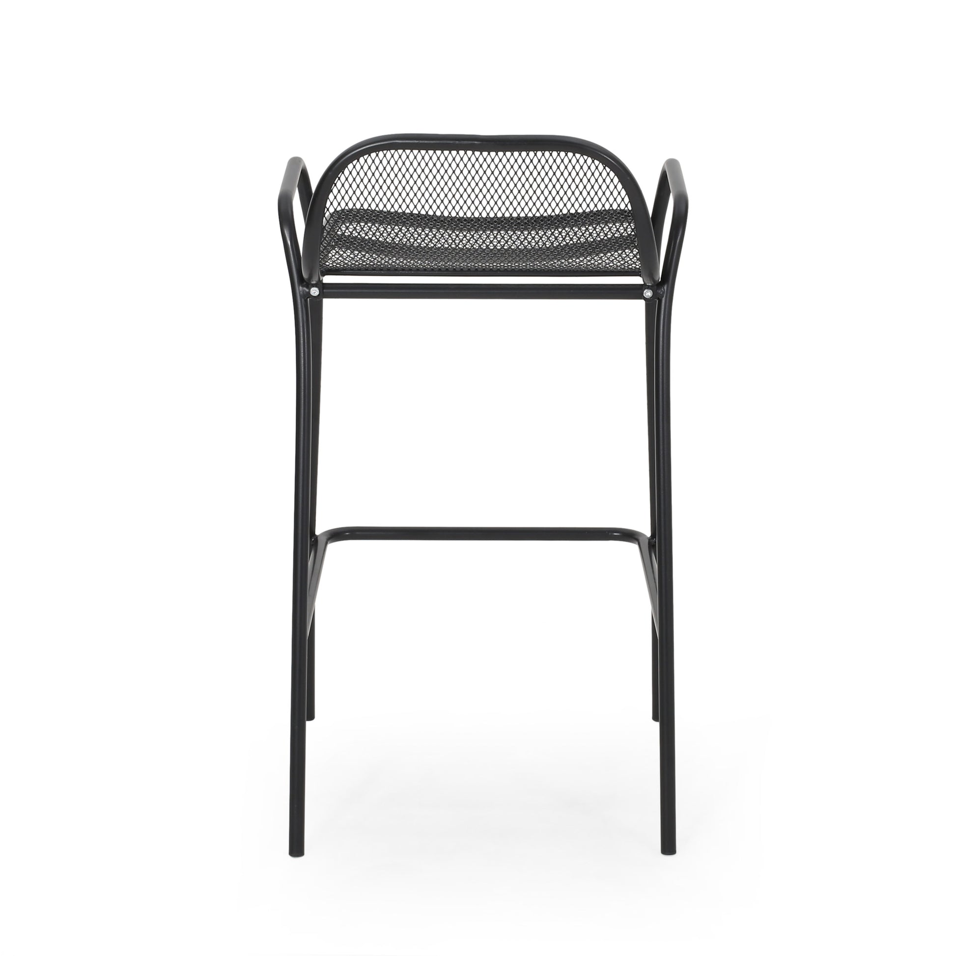 Baltimore Barstool Matte Black Iron