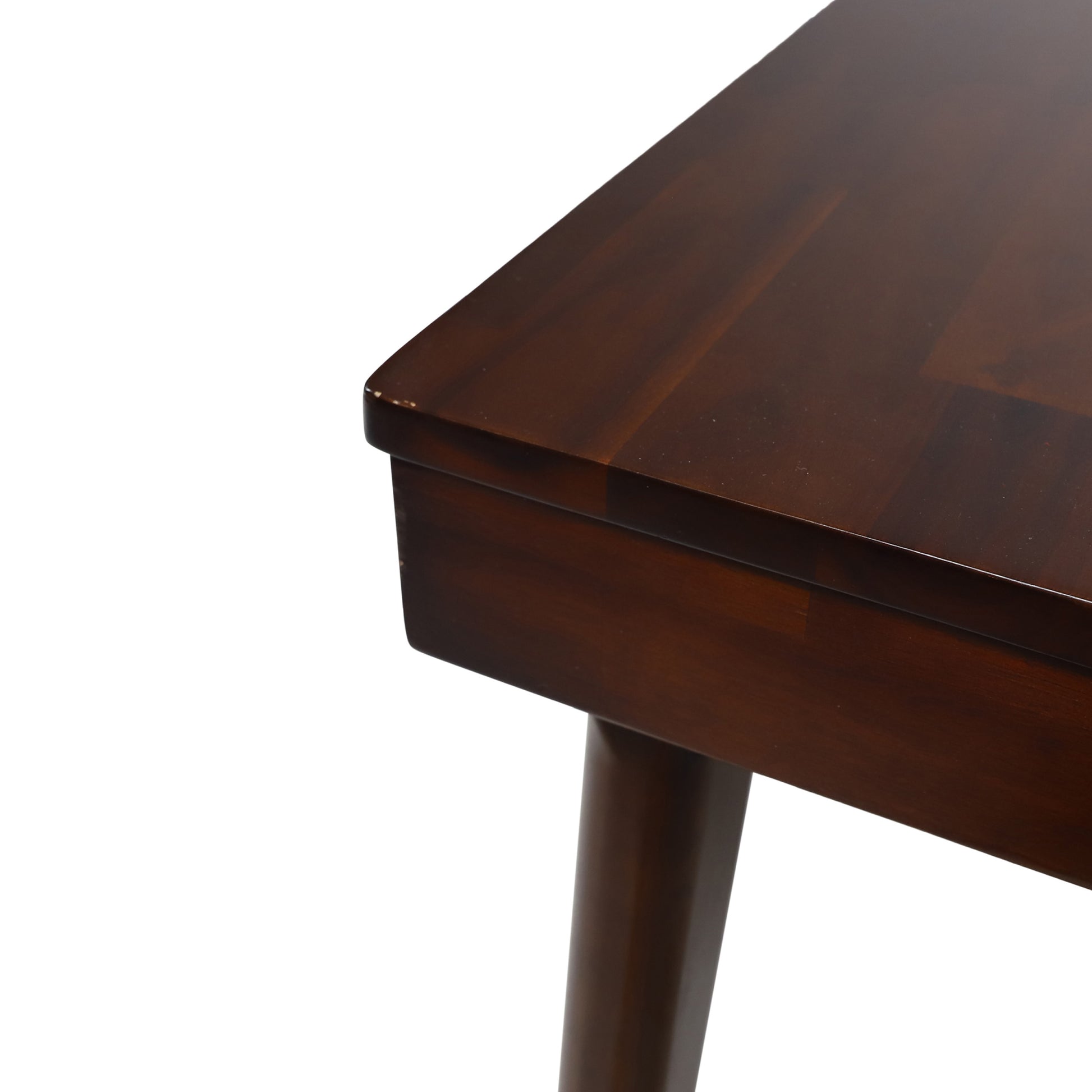 Dining Table, Rich Mahogany Brown Acacia Wood