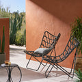 Bryson Chair Gray Rattan