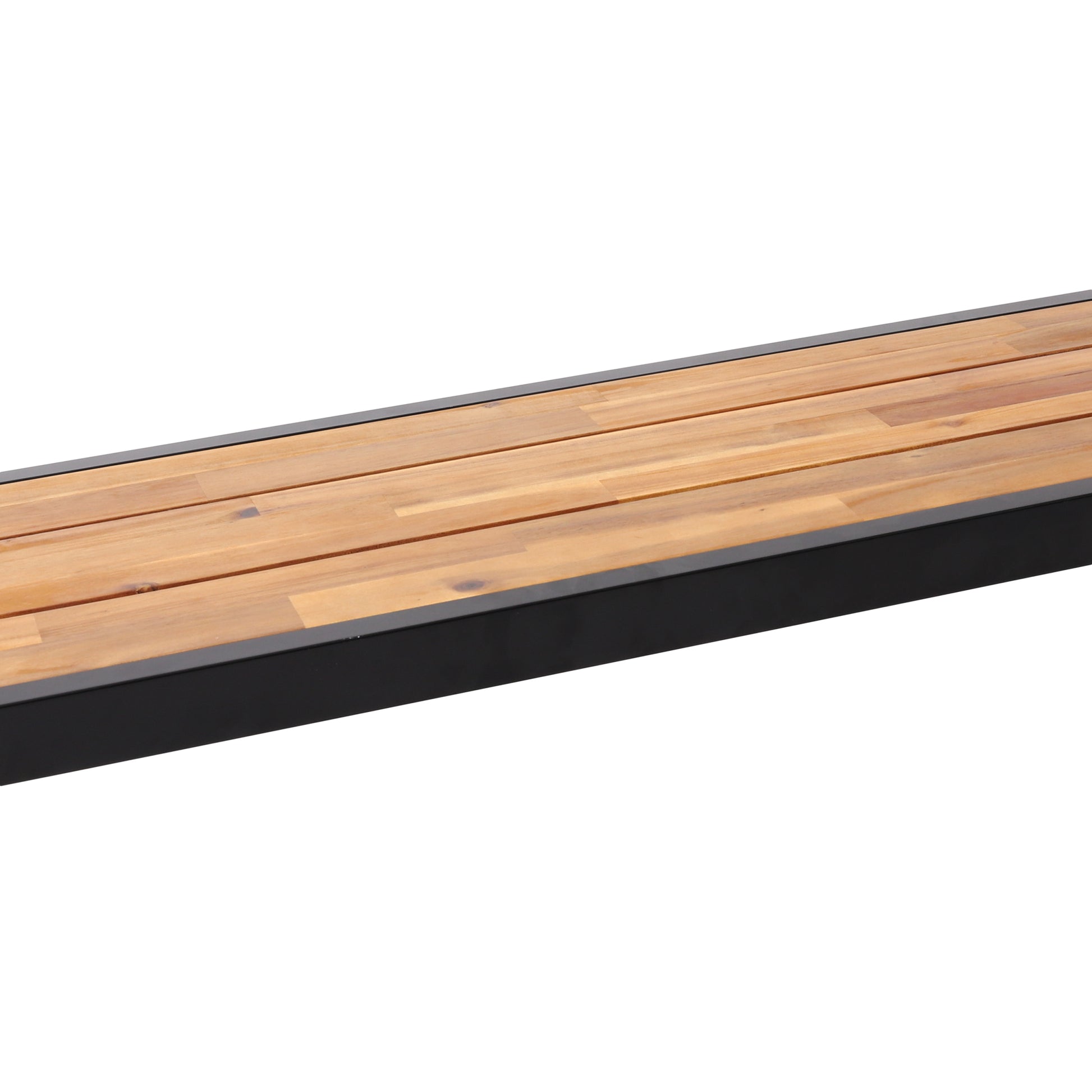 Gaylor Mp1 Bench Black Acacia Wood