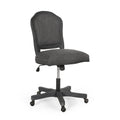 Swivel&Lift Office Chair Grey Fabric