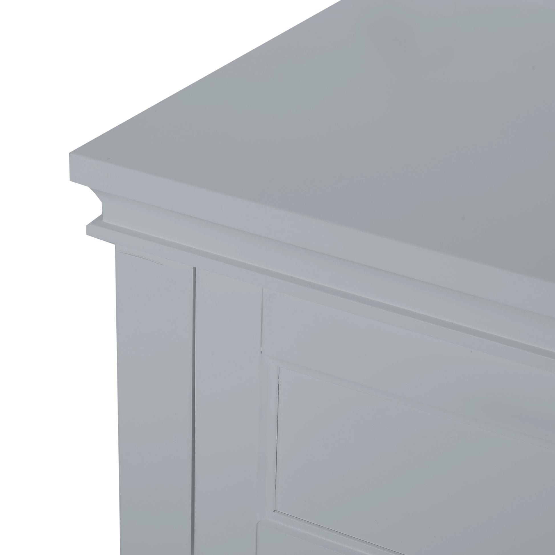 Floor Cabinet Gray Mdf