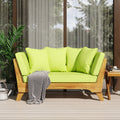 Serene Daybed Teak Fabric