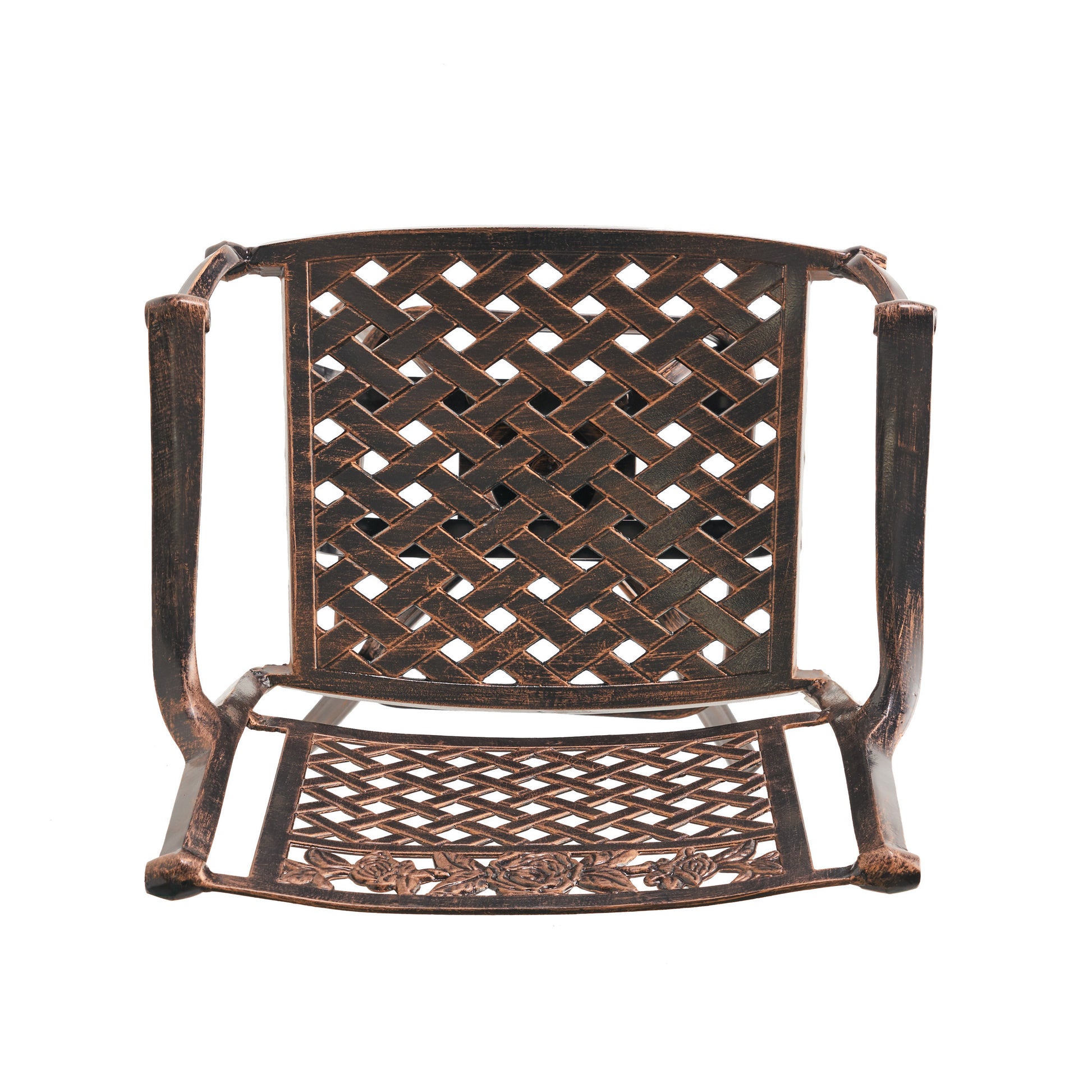 Tahoe Cast Barstool Copper Aluminium