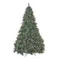 7' Faux Cashmere And Snow Bristle Mixed Tree With 75 Pine Cones And 1233 Tips,Dia.:59 Green Pvc