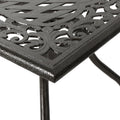 Phoenix Rectangle Table Bronze Aluminium