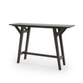 Divo Console Table Grey Rubber Wood