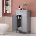 Floor Cabinet Gray Mdf