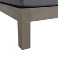 Brava X Back Right Corner Bench, Dark Grey Dark Grey Acacia Wood