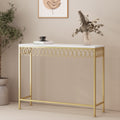 Console Table Gold Mdf Metal