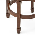 Counter Stool Brown Leather