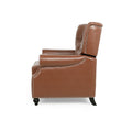 Recliner Chair Light Brown Pu