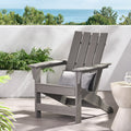 Encino Adirondack Chair Gray Hdpe