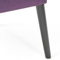 Arm Chair Plum Fabric