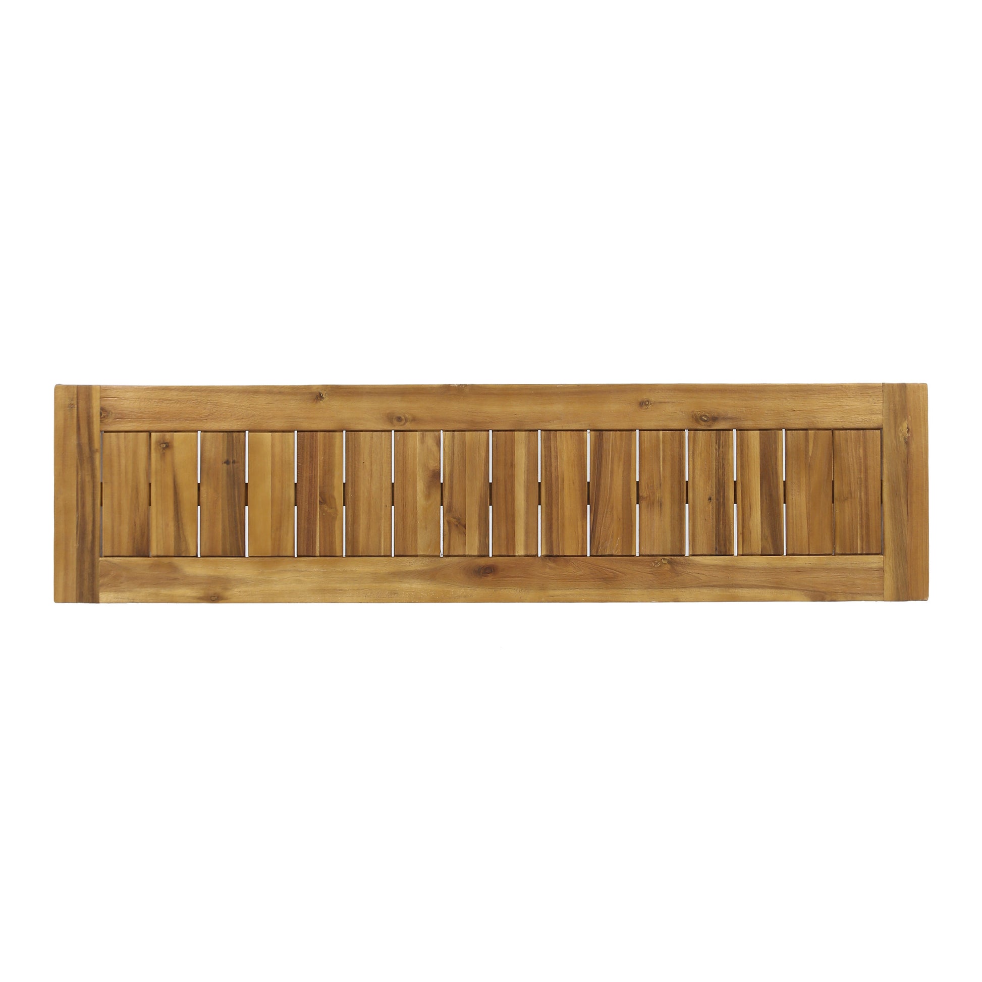 Nestor Bench, Natural Natural Acacia Wood
