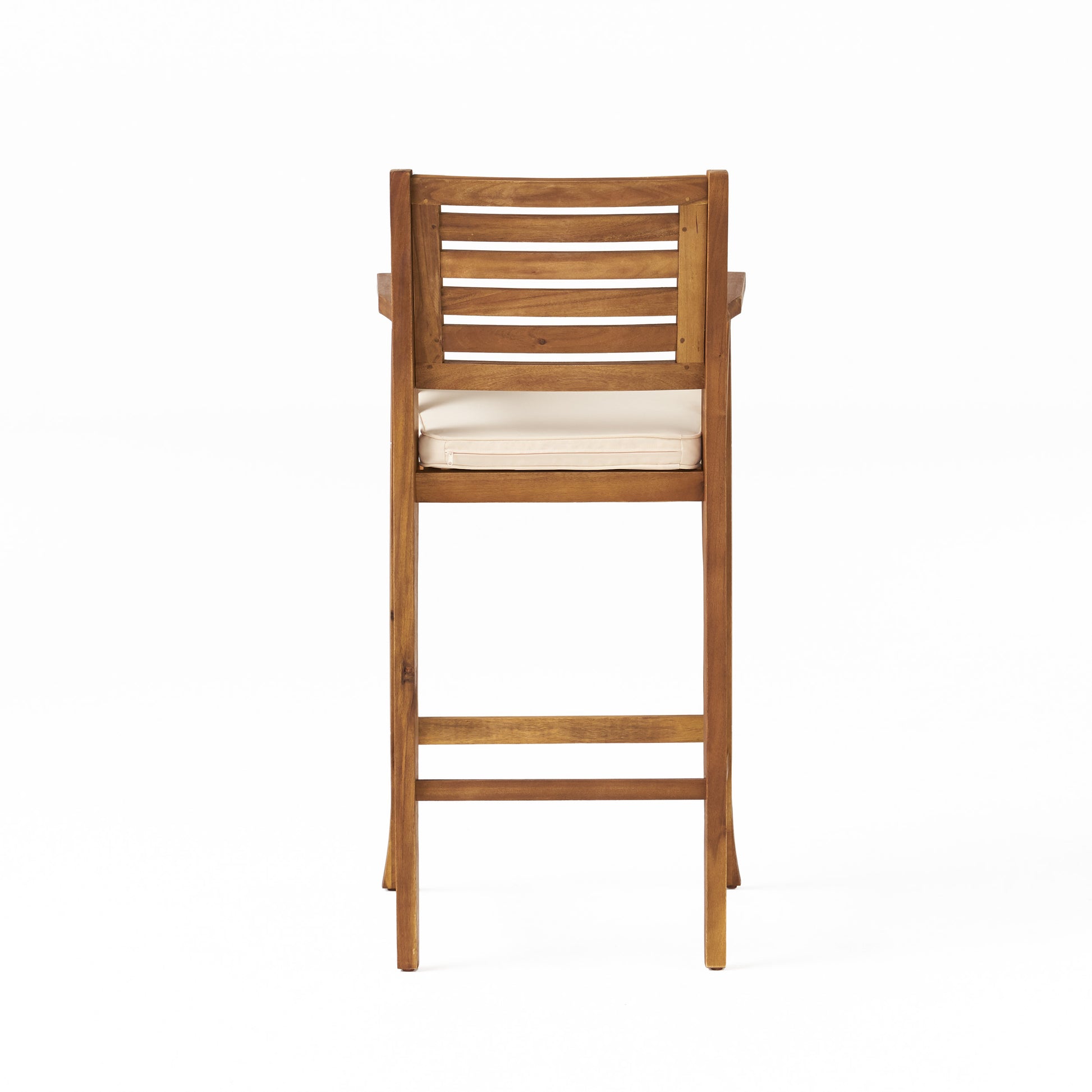 Hermosa 2Pc Barstool Brown Acacia Wood