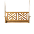 Alejandro Porch Swing Teak Wood Metal