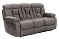 Bogata Sofa And Loveseat Set Dark Gray Dark Gray Wood 5 Seat