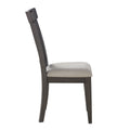Napa Side Chair Set Of 2 Brown Dark Brown Wood