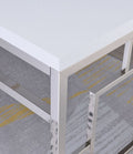 Alize Desk White White Wood