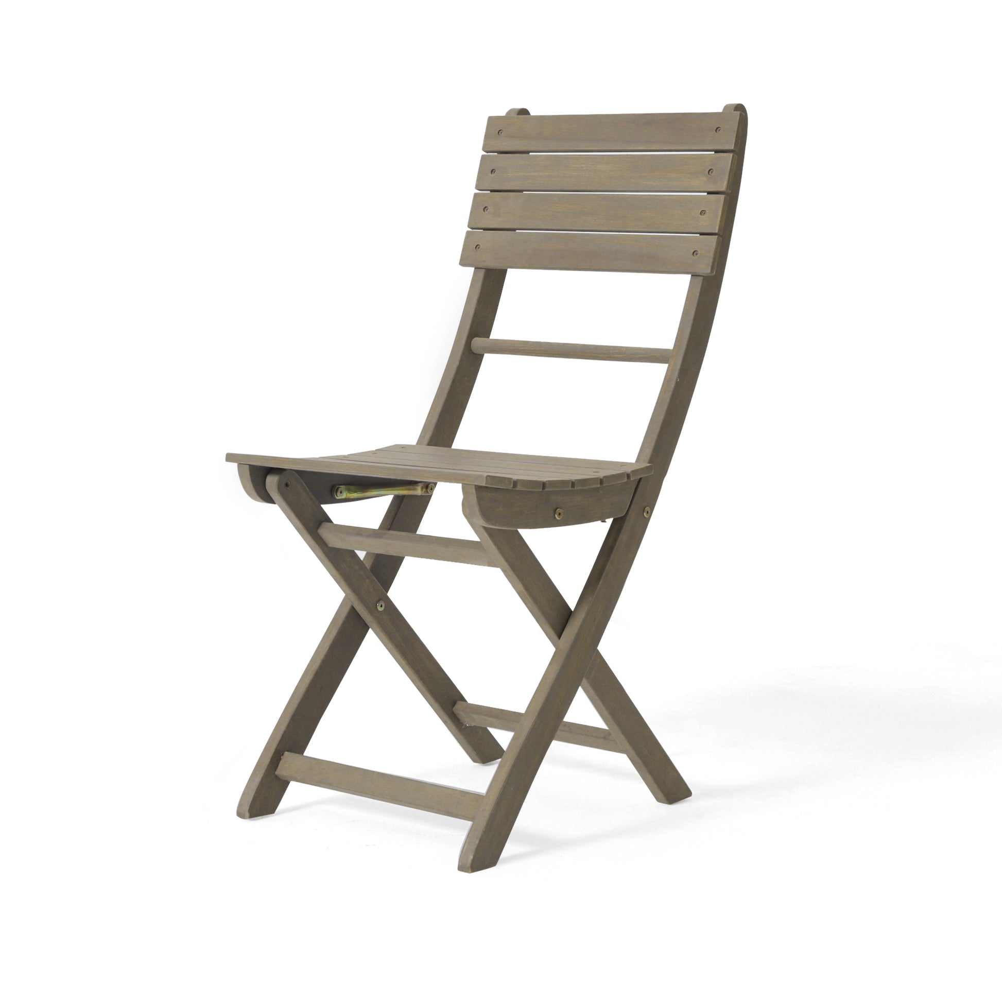 Positano Foldable Chair Grey Acacia Wood