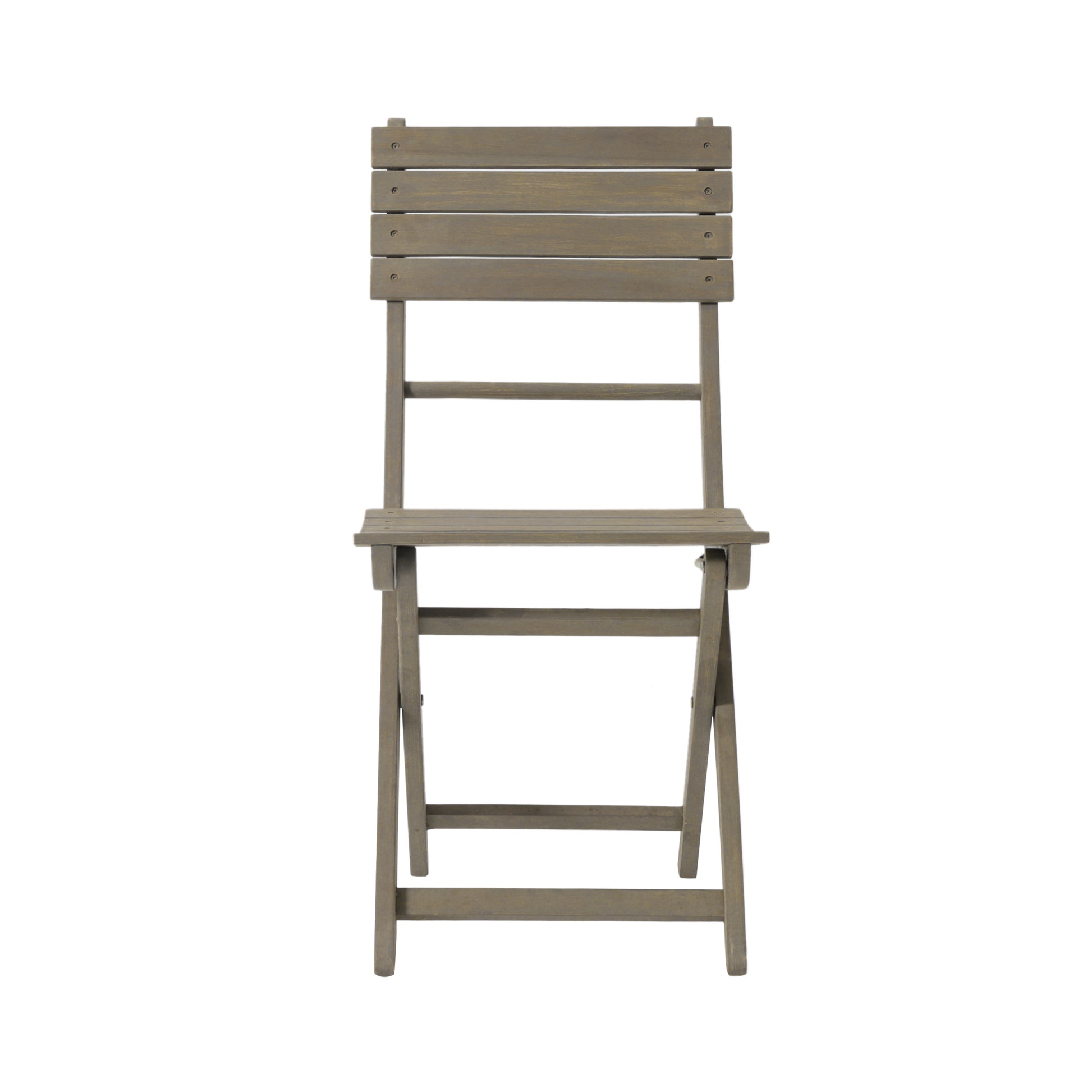 Positano Foldable Chair Grey Acacia Wood