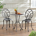 Charleston 3Pc Cast Bistro Set Copper Aluminium