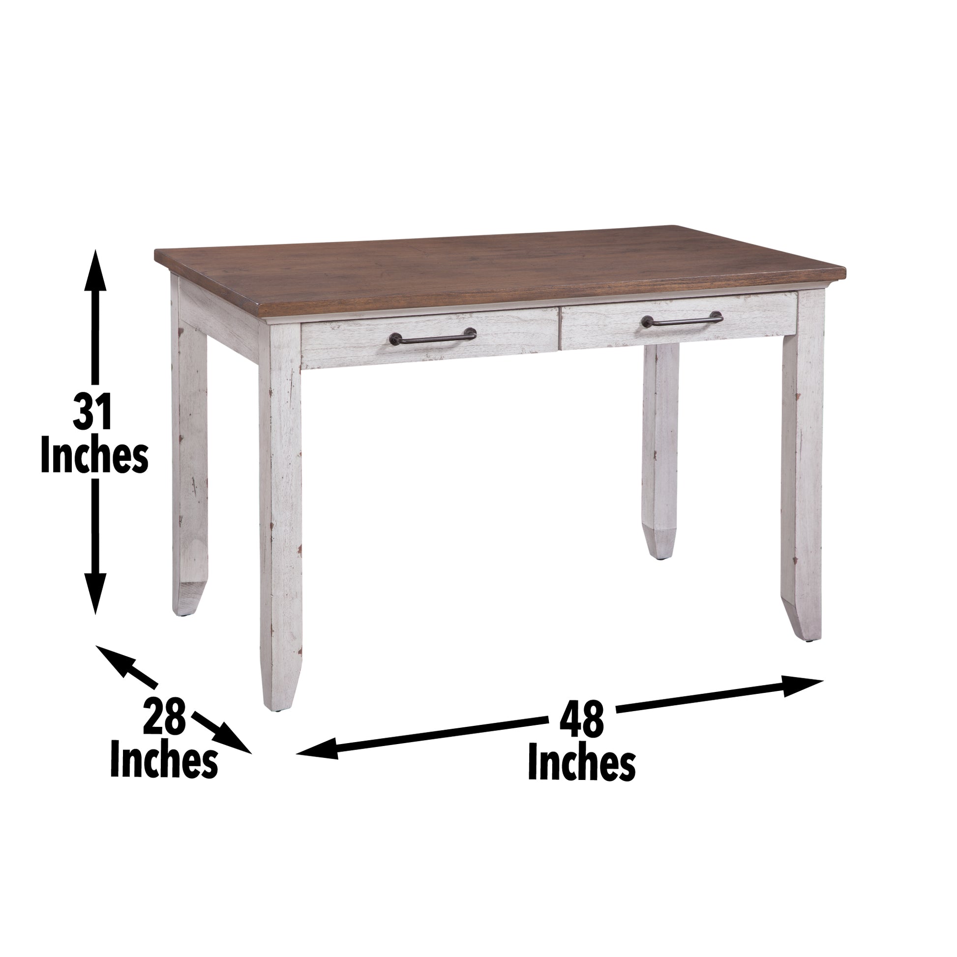 Bear Creek Multi Function Table White White Wood