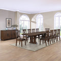 Auburn Server Dark Brown Dark Brown Wood