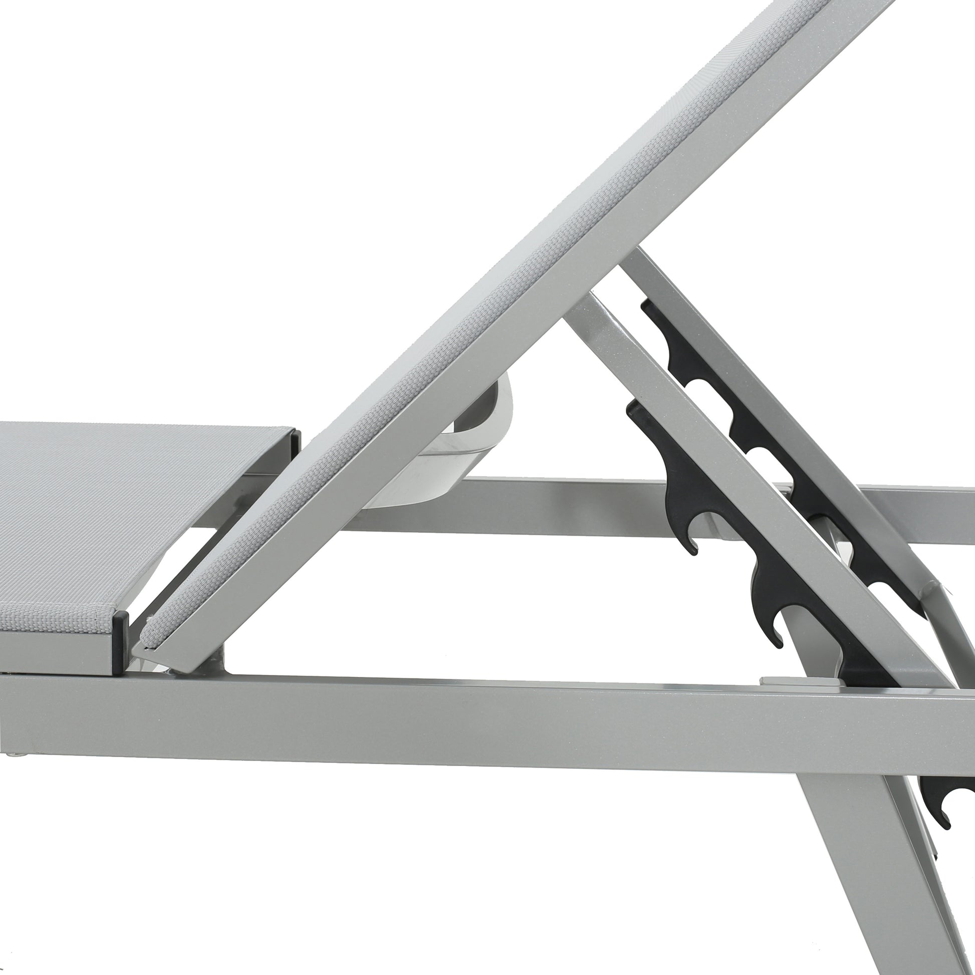 Salton Chaise Lounge Natural Nylon Mesh