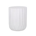 End Table Antique White Magnesium Oxide