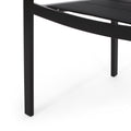 Wilbur Dining Chair Black Aluminum