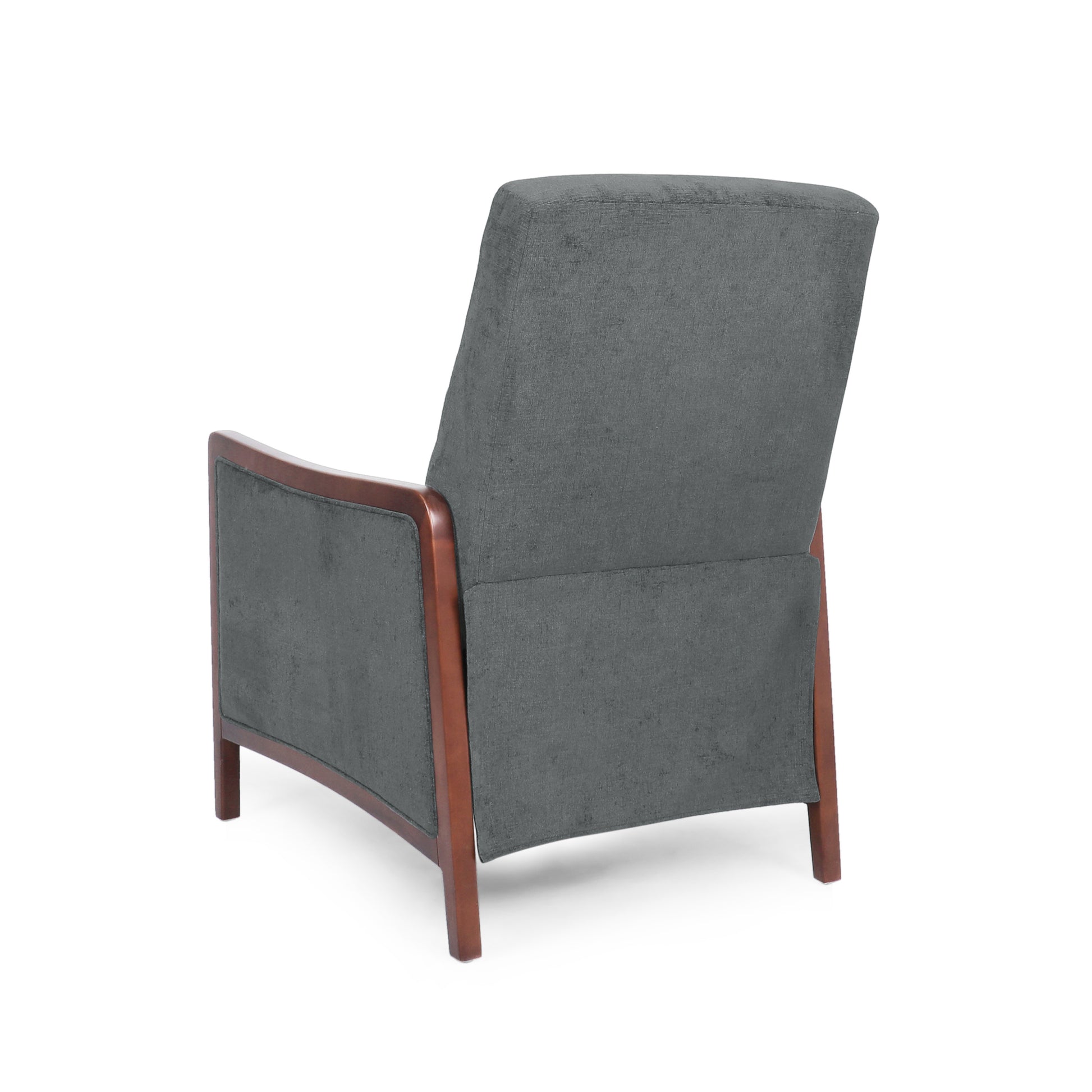 Recliner Chair Grey Fabric