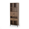 Cube Unit Bookcase Walnut Mdf