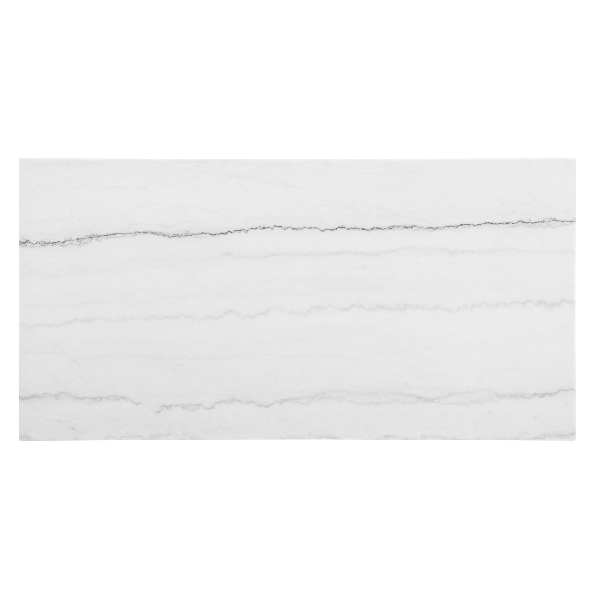 Carena Rectangular Table White White Wood