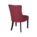 Cheney Dining Chair Kd Mp2 Set Of 2 Red Fabric