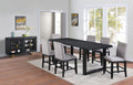 Yves Counter Table Black Black Wood