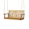 Alejandro Porch Swing Teak Wood Metal