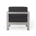 Aviara Mp1 Club Chair Silver Aluminium