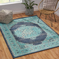 Rug Blue Polypropylene